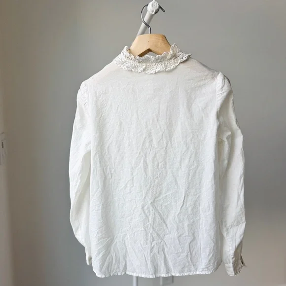 Sézane Rita Shirt in Ecru - Picture 5 of 13